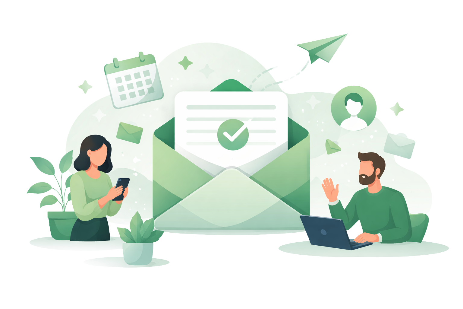Admin sending a test invitation from the dashboard
